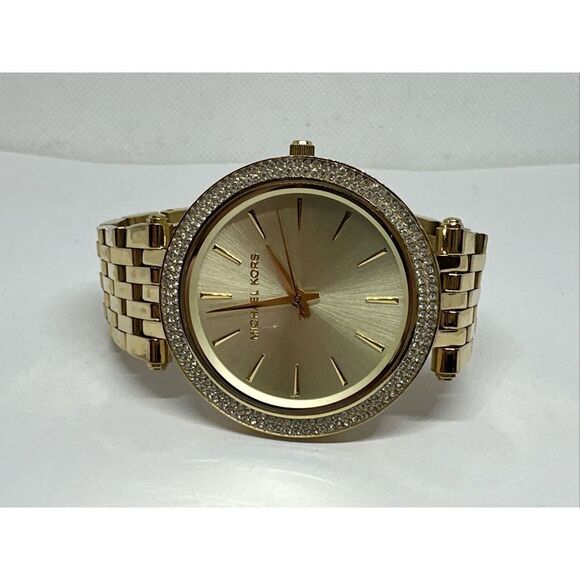 Michael Kors Darci MK3191 Women\'s Gold Stainless Steel Analog Dial Watch NUL12 main image 9